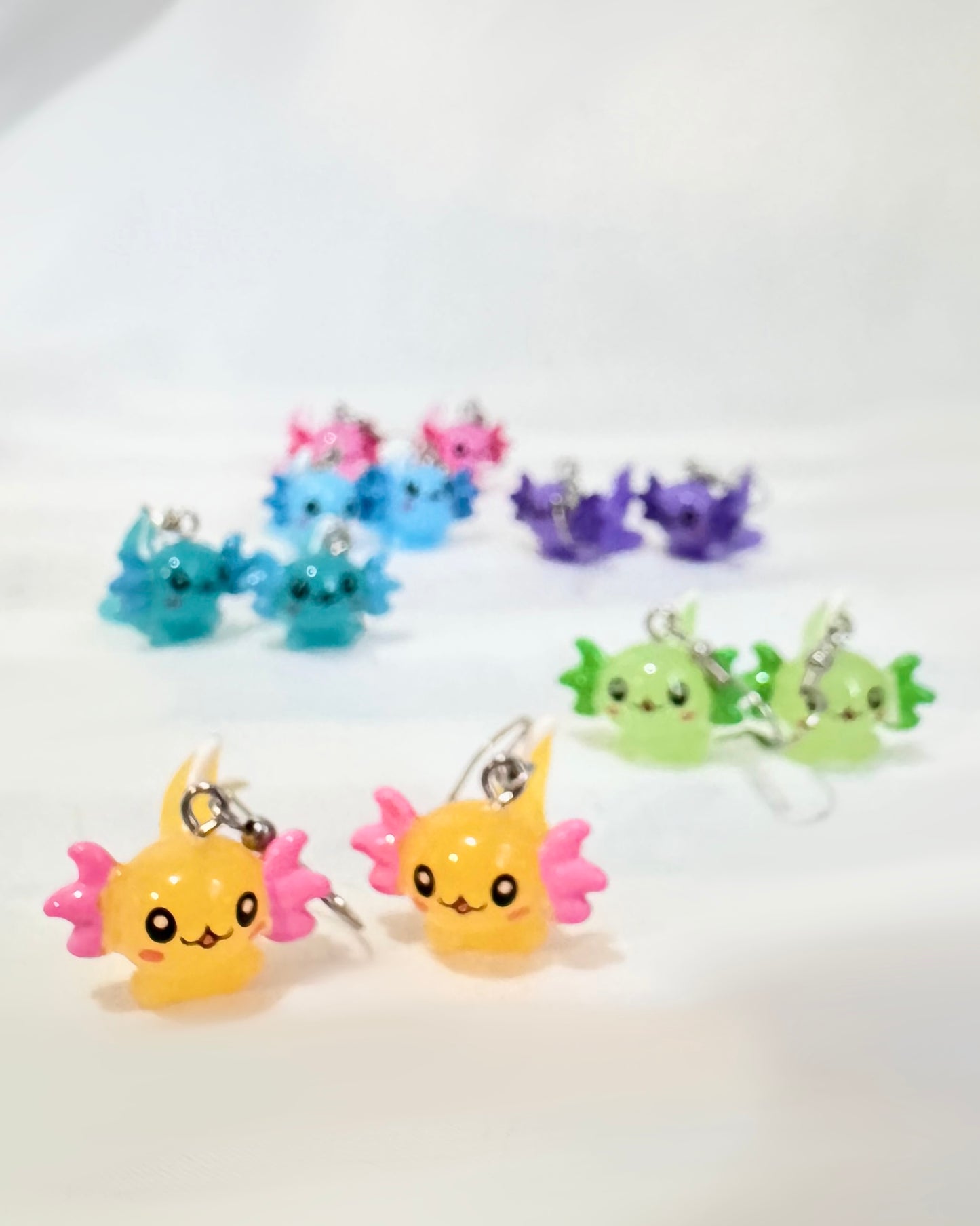 Axolotl Earrings