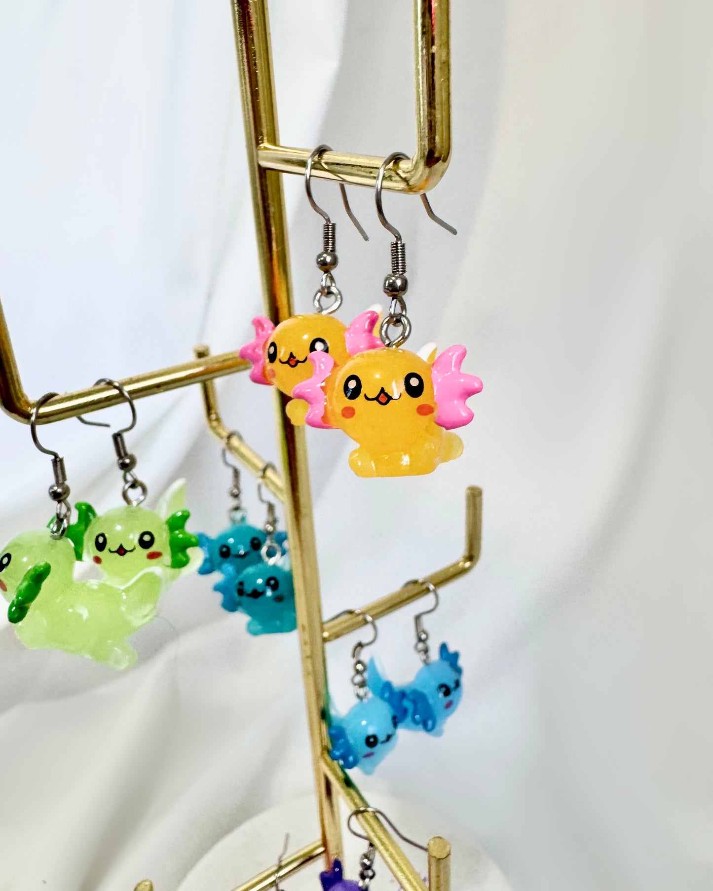 Axolotl Earrings