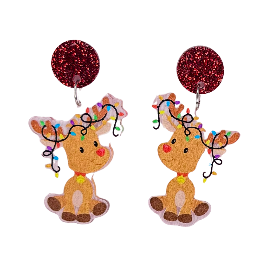 Reindeer Christmas Dangles