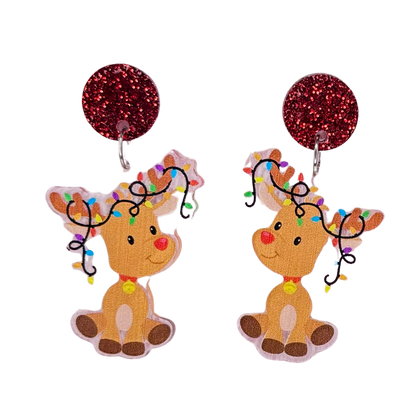 Reindeer Christmas Dangles