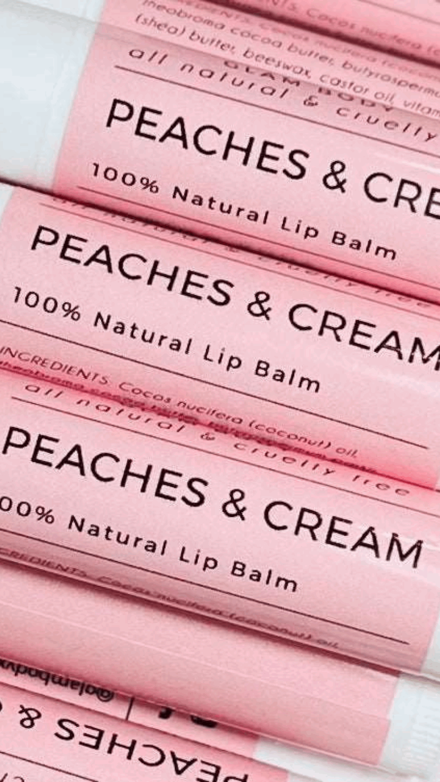 Glam Body Lip Balm Tubes