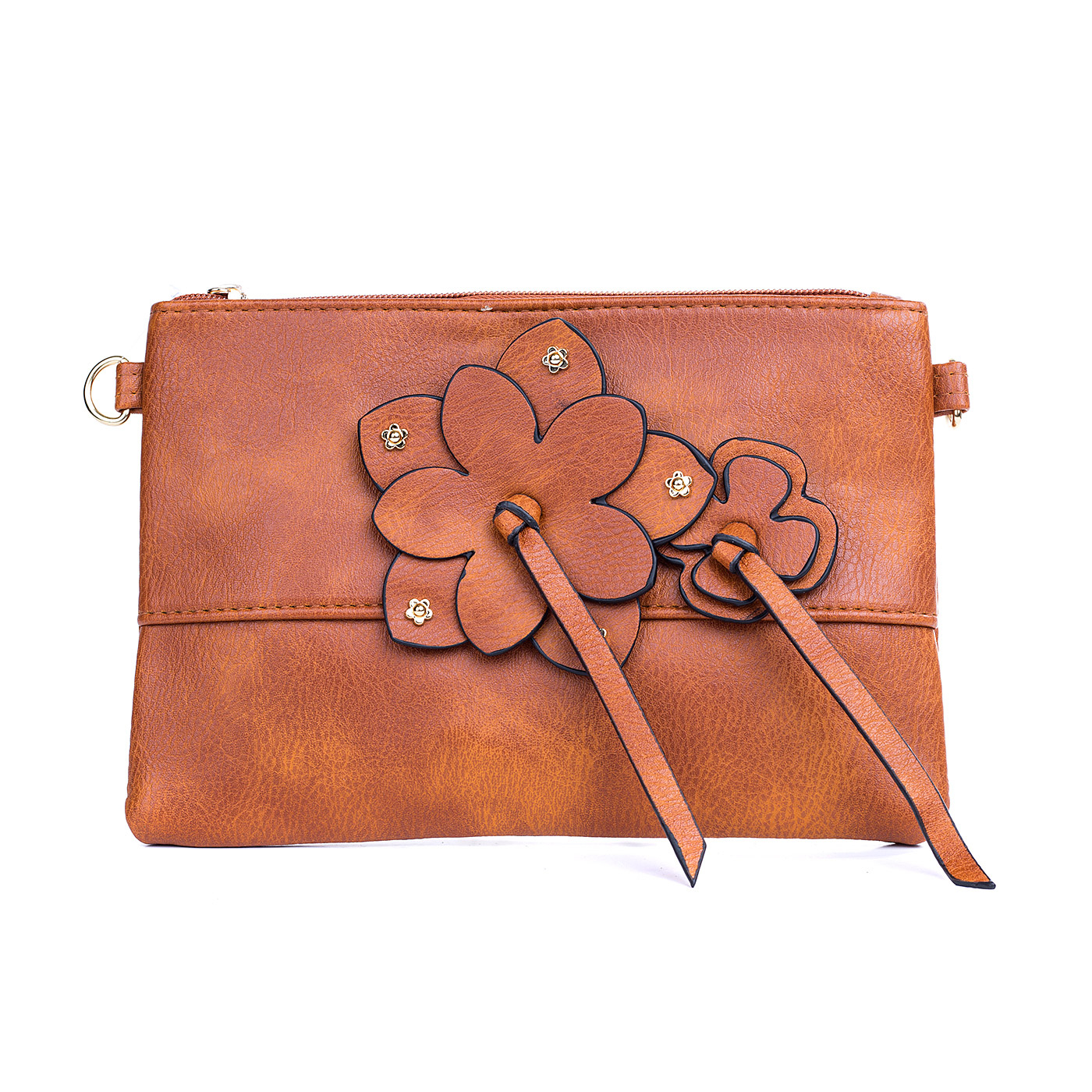 *NEW* Crossbody Bag - Flower Zip: Enjoy effortless style with the Flower Zip Crossbody Bag! Whether you prefer a dark hue or something more subtle, we have the perfect shade for you. This purse is su - Ciao Bella Dresses