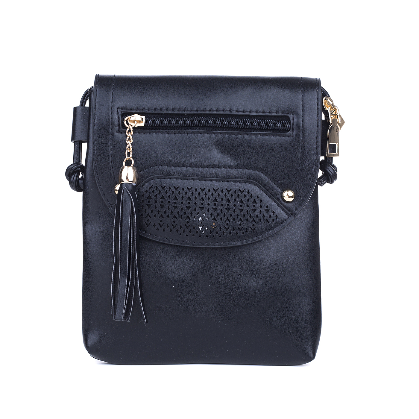 Crossbody Bag - Zip Tassel~