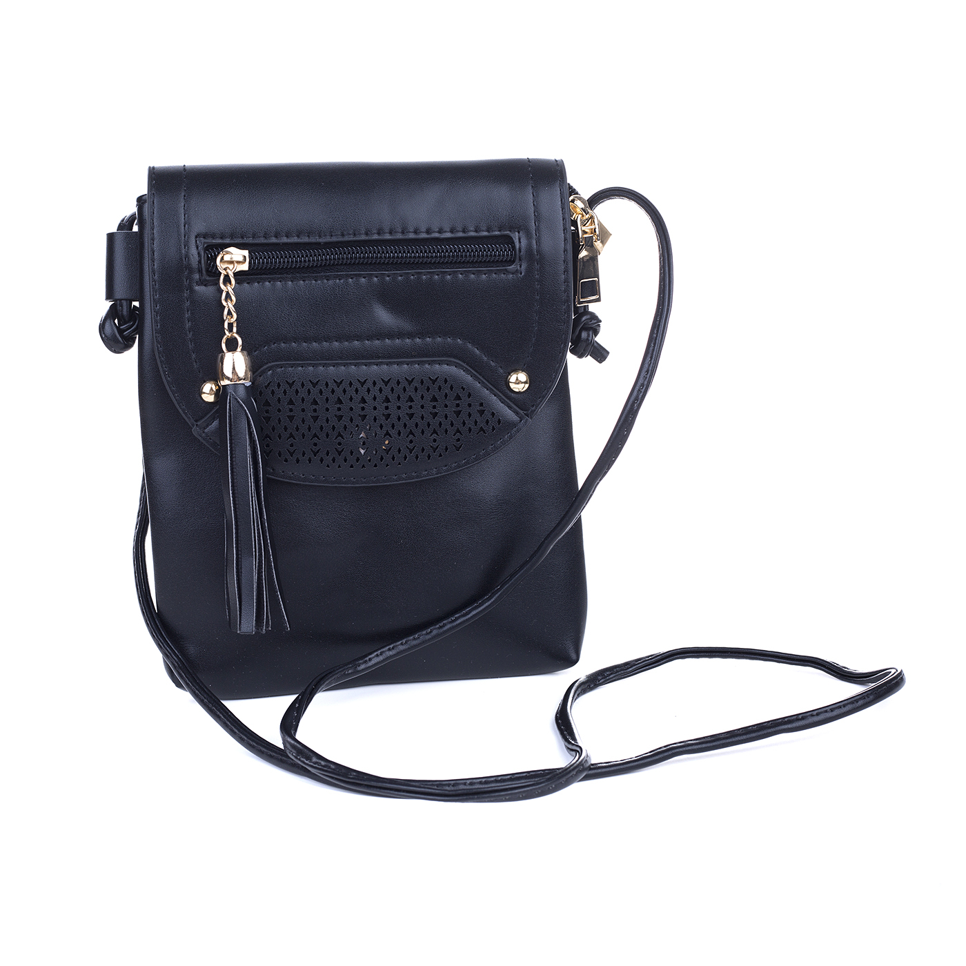 Crossbody Bag - Zip Tassel~