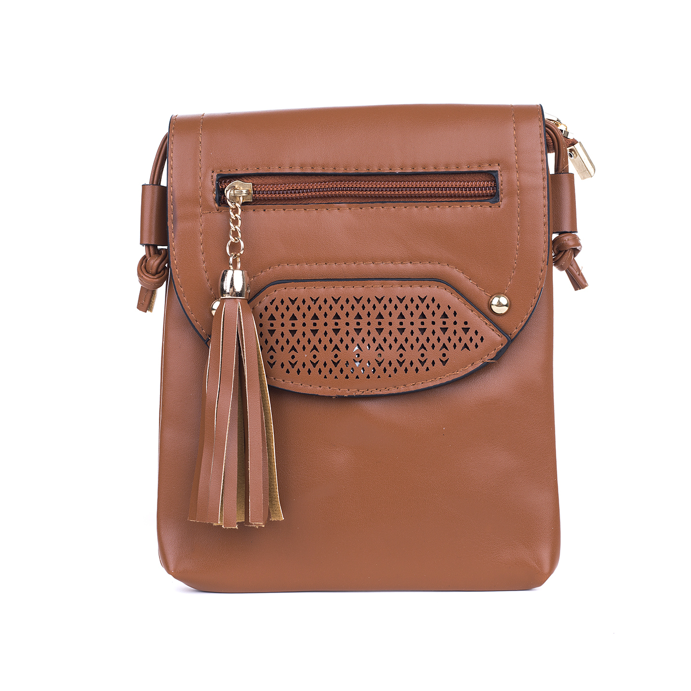 Crossbody Bag - Zip Tassel~