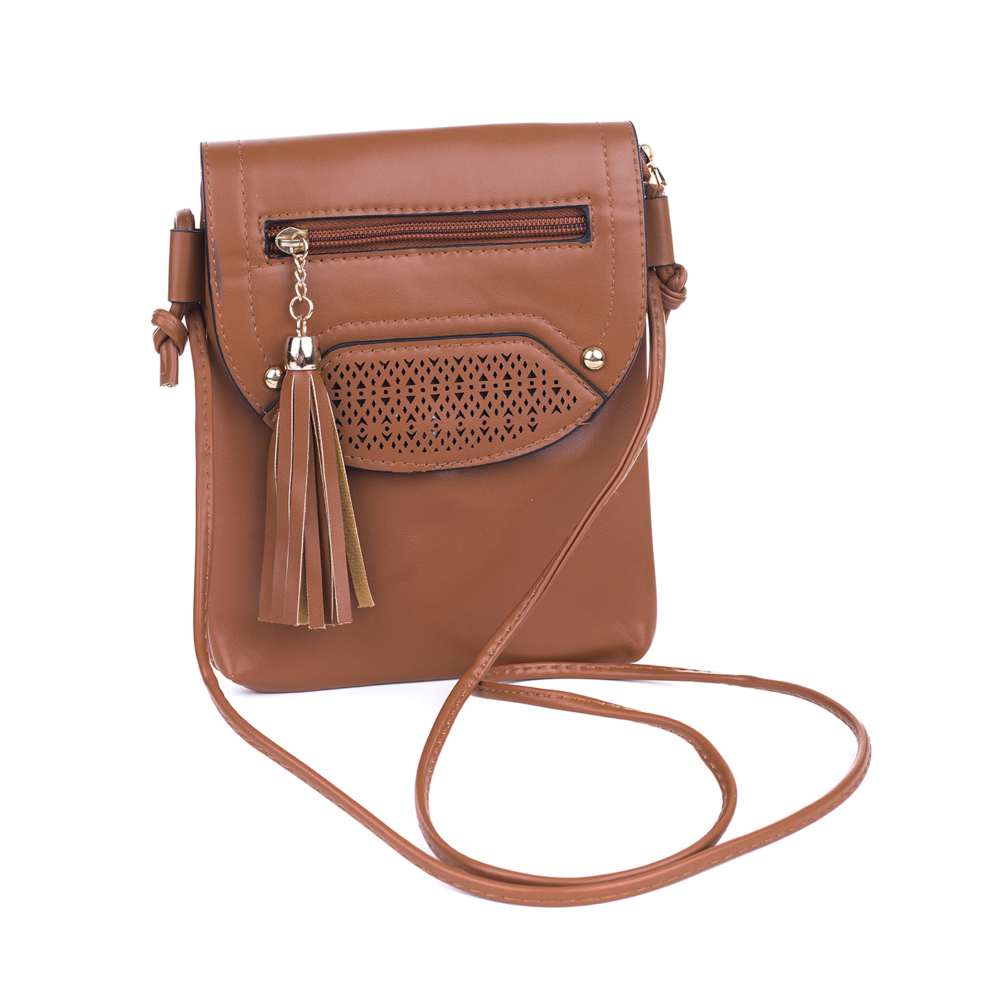 Crossbody Bag - Zip Tassel~