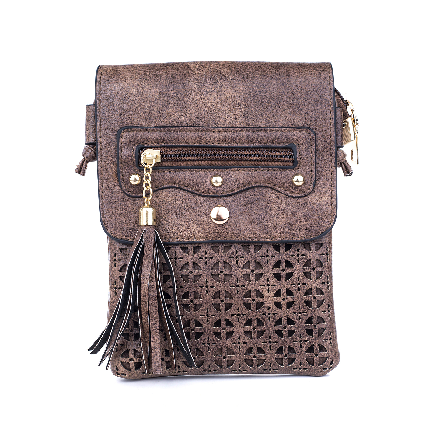*NEW* Crossbody Bag - Crosshatch Tassel:  
Enjoy the perfect, outfit addition with our Crosshatch Tassel Crossbody Bag - the ultimate complement to your style!! Find your shade from our selection, and be su - Ciao Bella Dresses