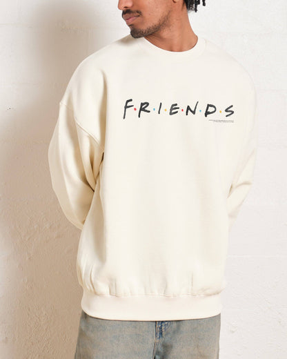 Friends Logo Hoodie - Cream