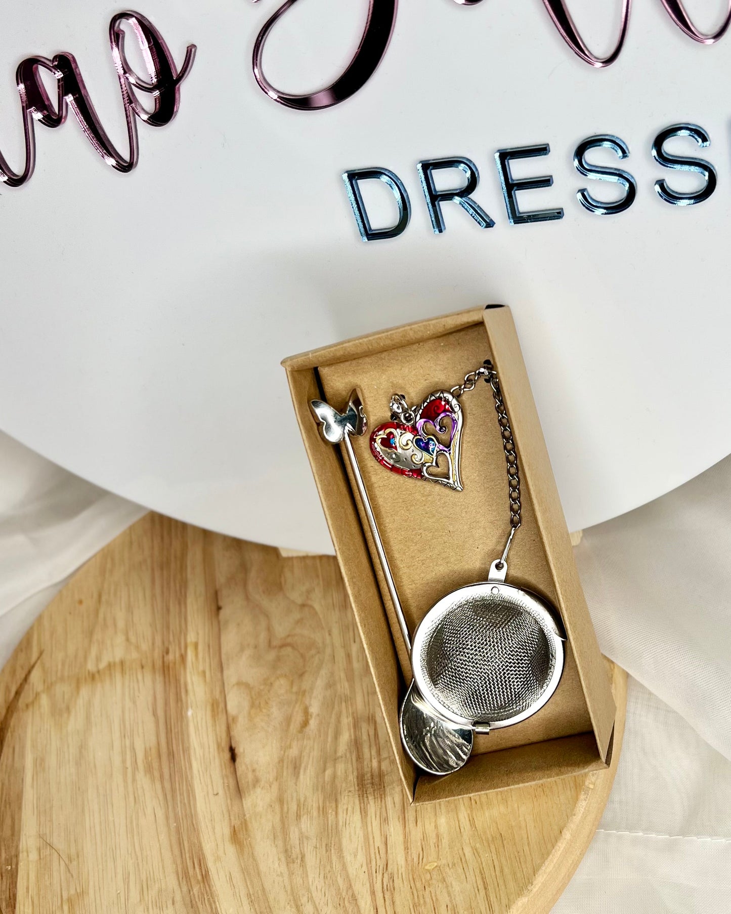 Charmed Tea Infusers: Take a break and unwind with a perfectly brewed cuppa, accompanied by our gorgeous Tamboril Tea Infusers - Ciao Bella Dresses - Tamboril