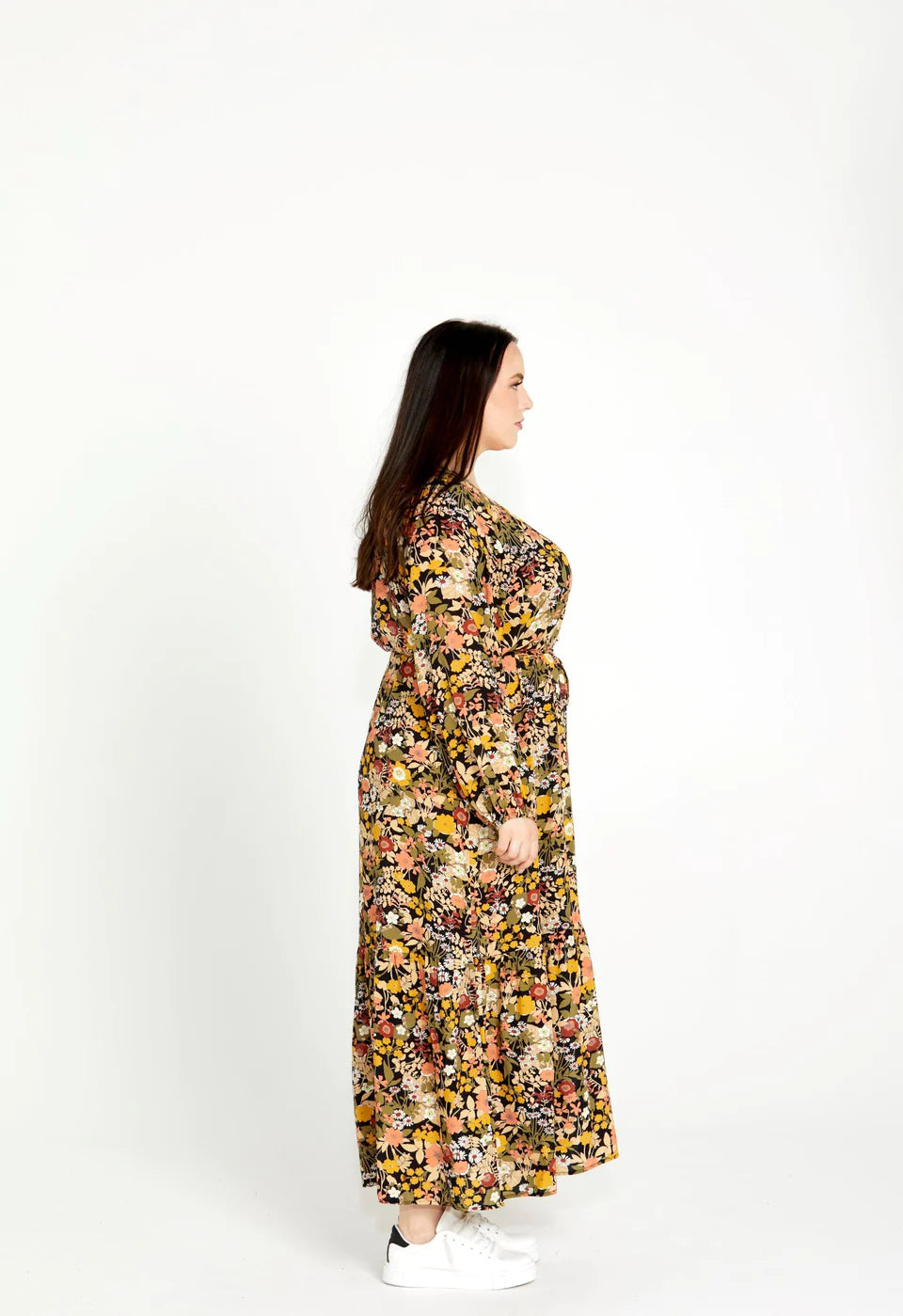 Brigitte Balloon Sleeve Maxi Dress: Get ready to turn heads in the Brigitte Balloon Sleeve Maxi Dress! This timeless and chic style features a flattering and floaty silhouette, a maxi length, and a rem - Ciao Bella Dresses 