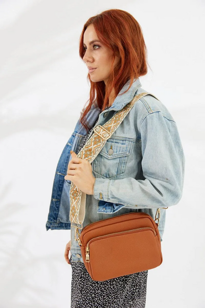 California Crossbody Bag - Tan