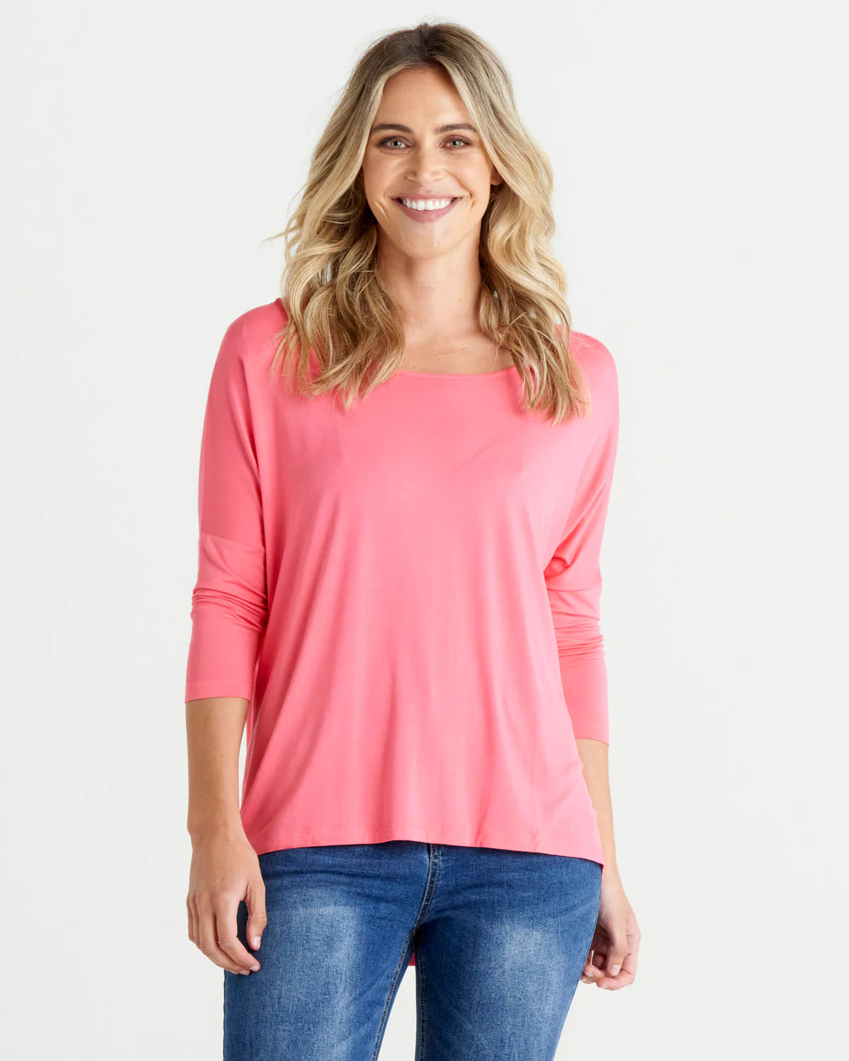 Milan 3/4 Sleeve Top: 
The Milan is a classic mix-and-match staple that can be worn all year round. Featuring a ¾ sleeve length this style is ready for work or play!
Features:


Relaxed D - Ciao Bella Dresses - Betty Basics