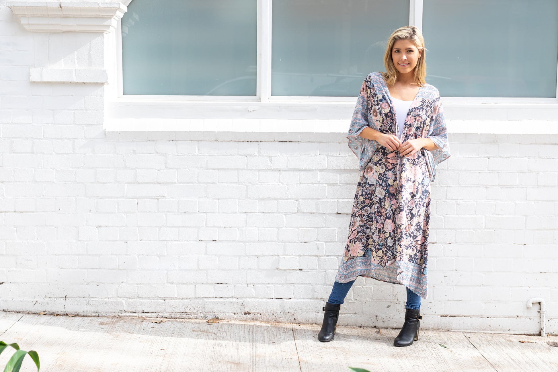 Boho Cape: A simple and easy way to brighten up the most basic of outfits - chuck on and go! These gorgeous Boho Cape's come in a range of eye-catching prints to level up your  - Ciao Bella Dresses