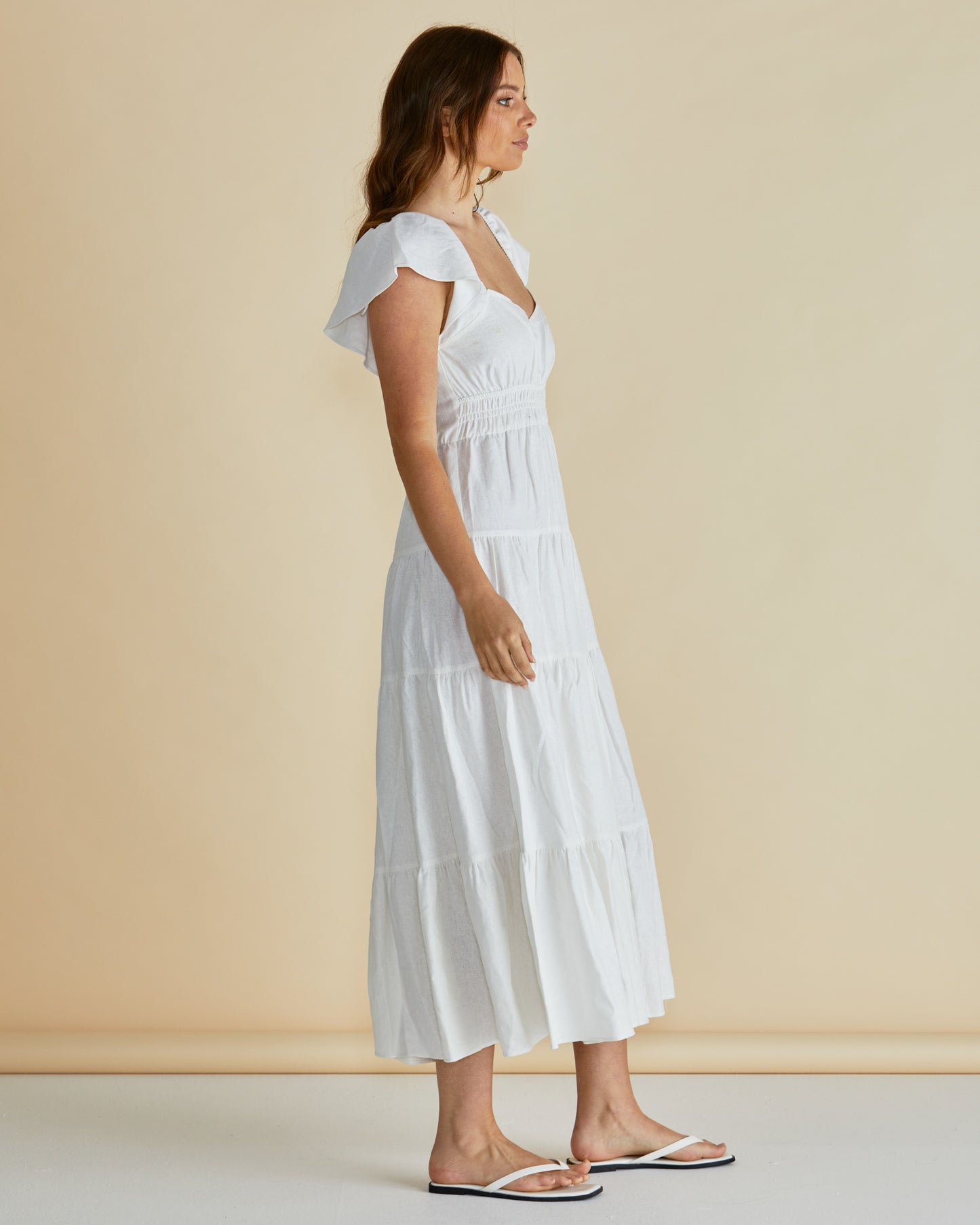 Sadie Dress - White