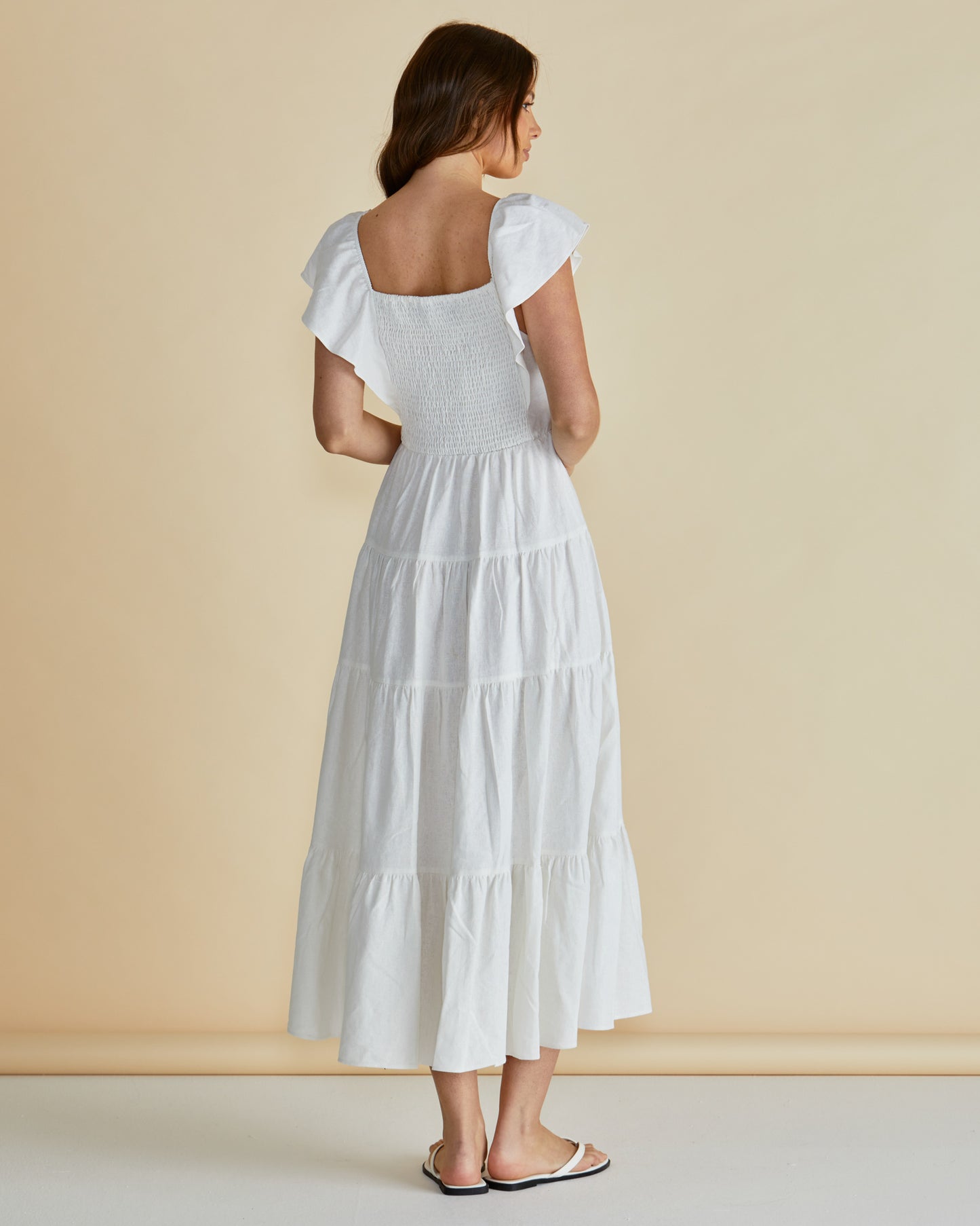Sadie Dress - White