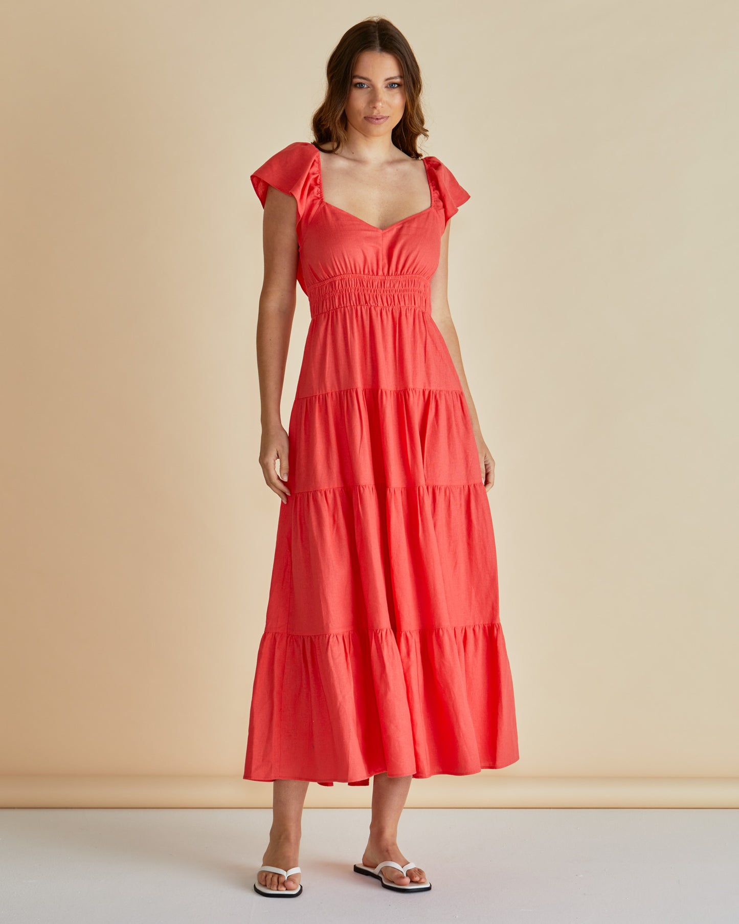 Sadie Dress - Red