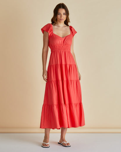 Sadie Dress - Red
