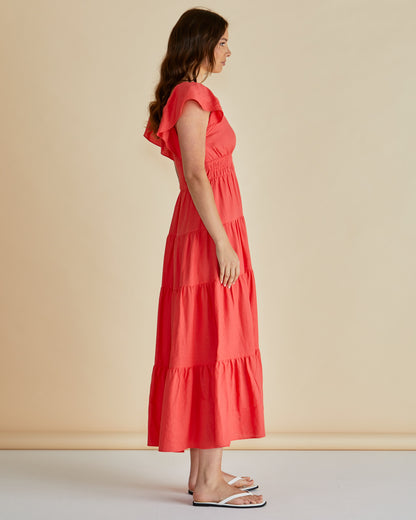 Sadie Dress - Red