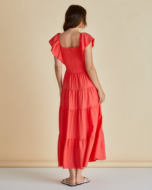 Sadie Dress - Red
