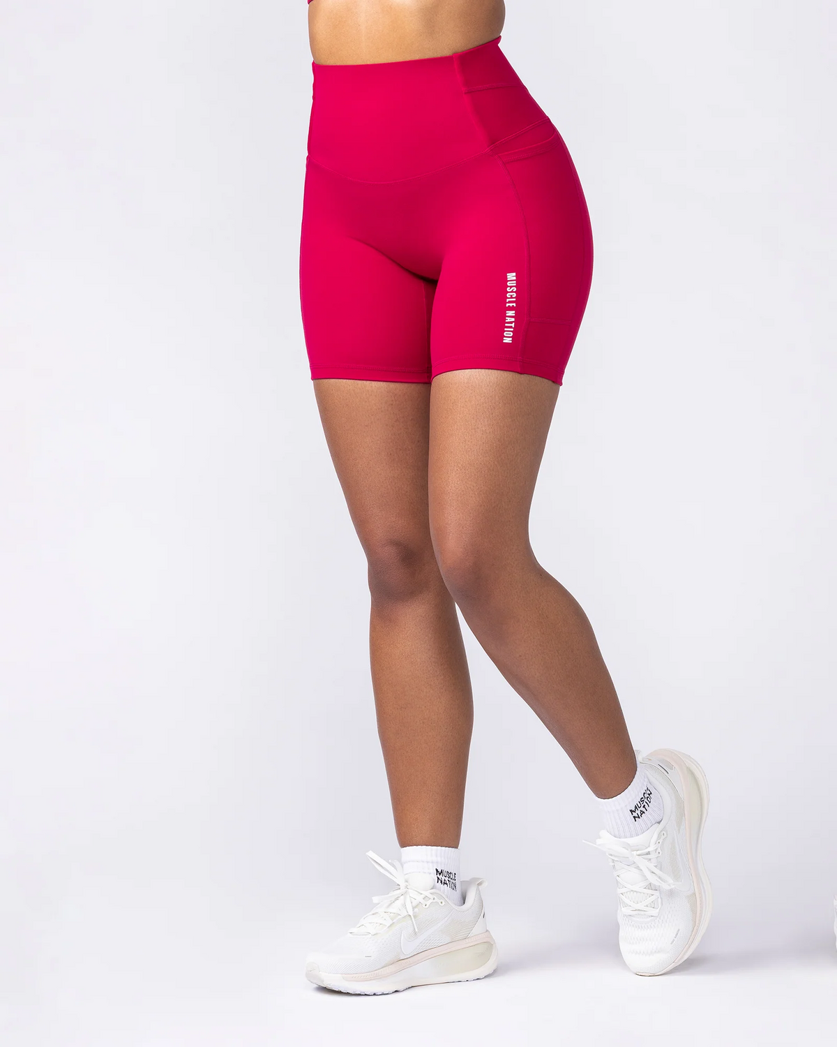 MN Unrivalled Everyday Pocket Bike Shorts - Wild Berry