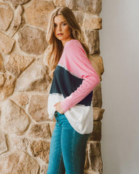 Ellen Oversized Knit - Pink | Label of Love |  
 
Cute meets comfort in the Ellen KnIt. Perfect for throwing over your fave jeans or knotting over your fave skirt
Features:

Relaxed oversized fit
Round neckline 