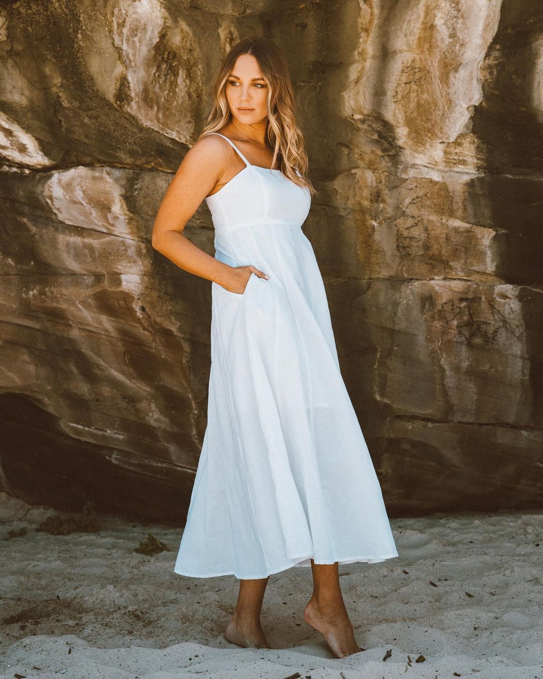 Leighton Dress - White - Ciao Bella Dresses