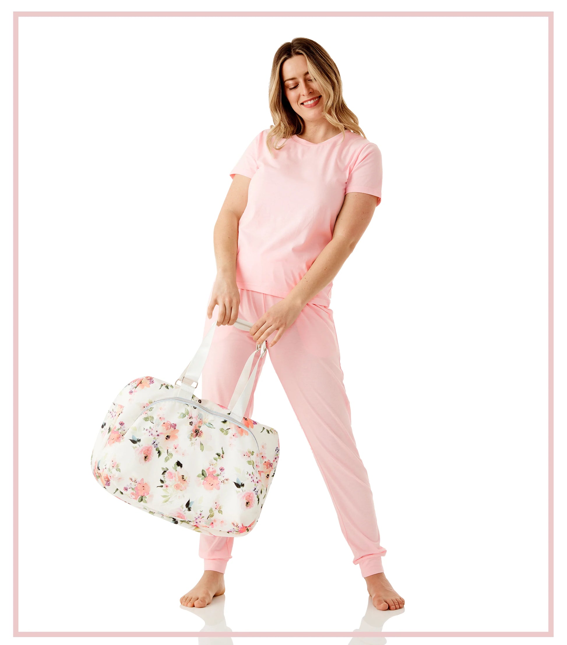 Young Spirit Canvas Weekend Duffle Bag available at Ciao Bella Dresses