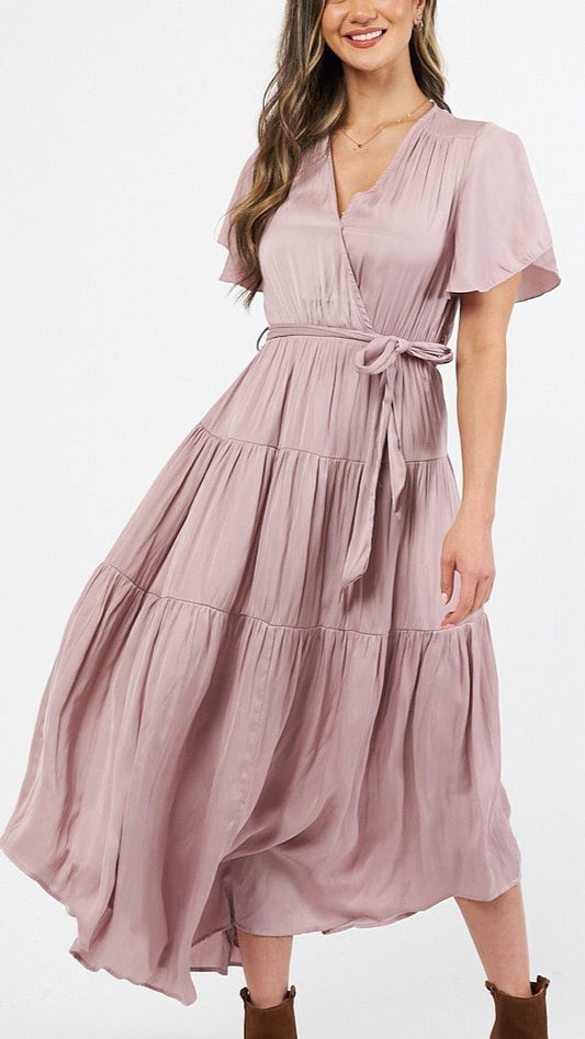 Temptress Dress - Blush - Ciao Bella Dresses