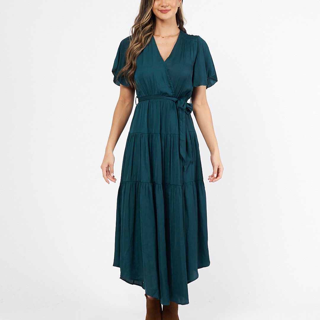 Temptress Dress - Emerald - Ciao Bella Dresses