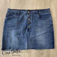 Expo Denim Skirt - Ciao Bella Dresses