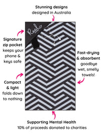 Real Active Gym Towel Plain - Ciao Bella Dresses