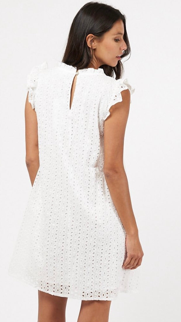Brodie Dress - White - Ciao Bella Dresses