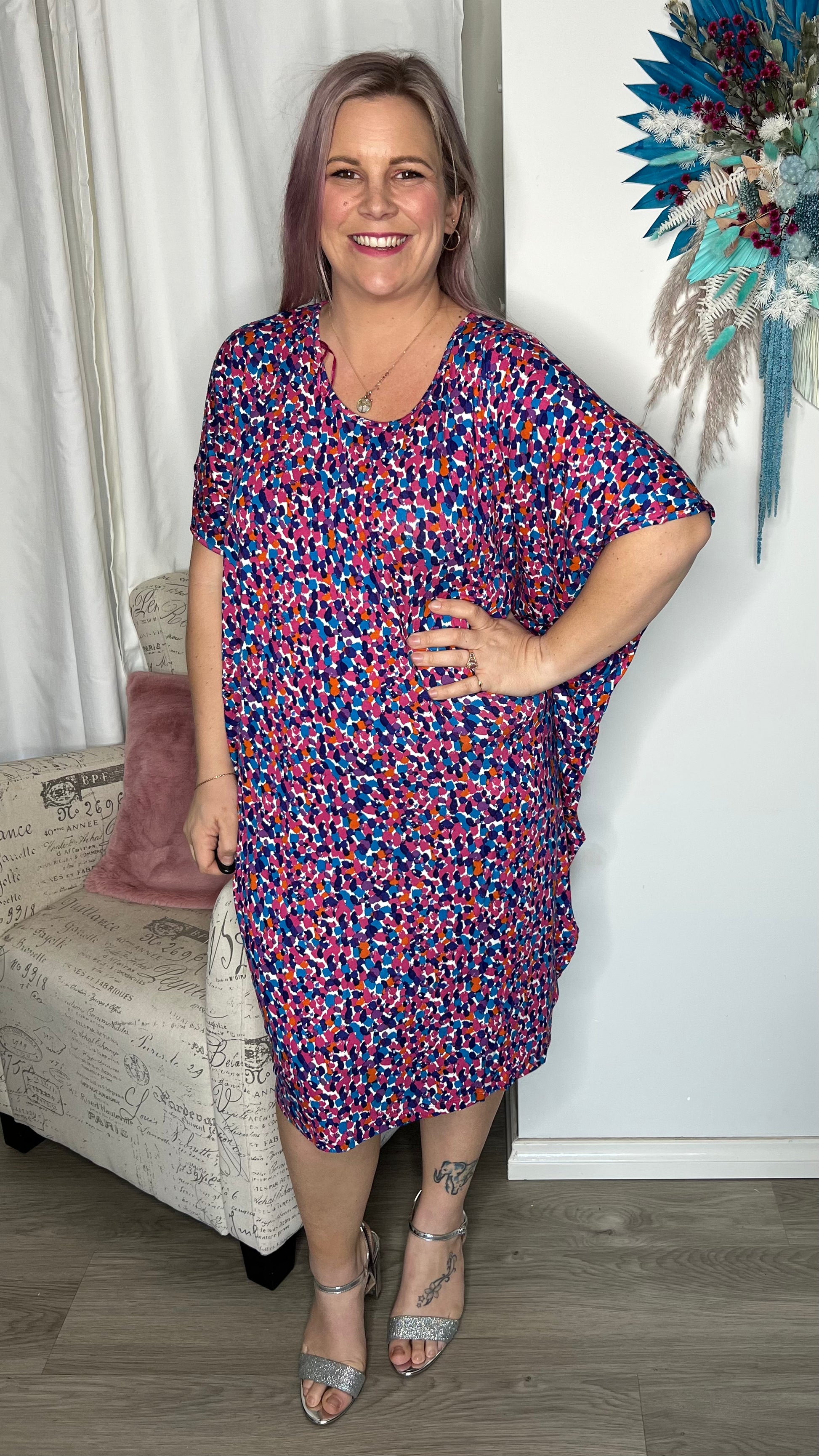 Bella and blue clearance batwing dress