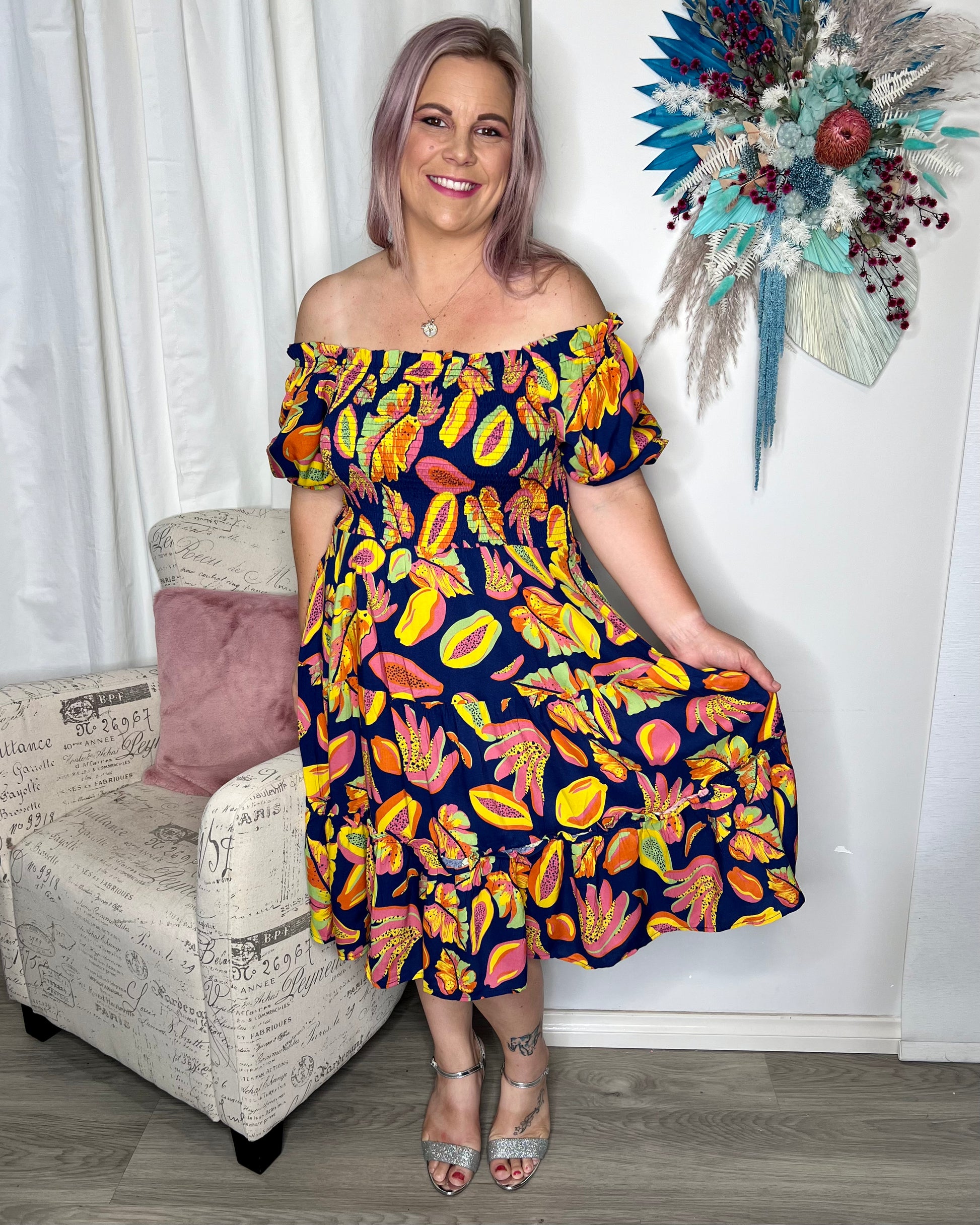 NEW Leyla Dress Papaya Boho Australia Ciao Bella Dresses