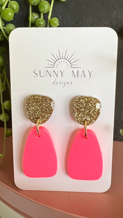 Sunny May Bold Earrings - Cheer Drops - Ciao Bella Dresses