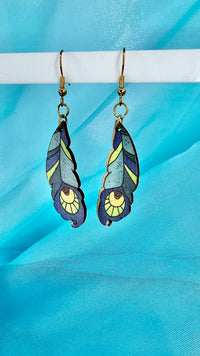 These beautiful pieces have been handmade in North Vietnam, with proceeds going towards educating children at Phu Ninh Children’s Home
Please take care when wearing  - Wooden Earrings - Handmade