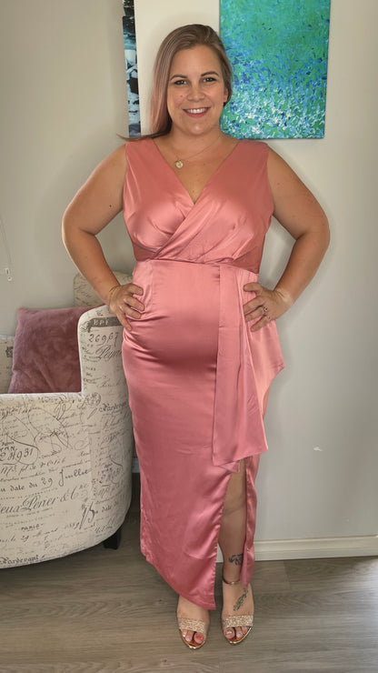 Goddess Dress - Pink - Ciao Bella Dresses