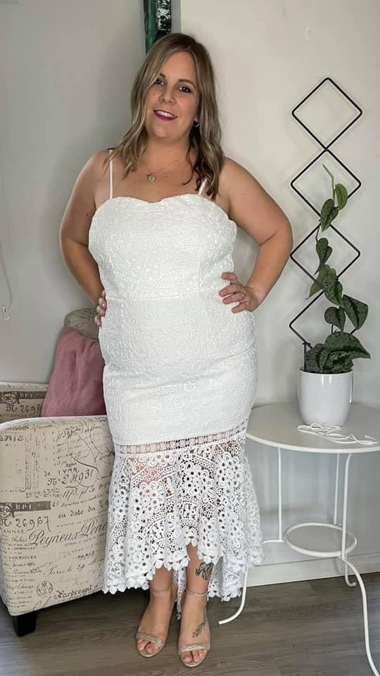 Mesina Dress - White - Ciao Bella Dresses