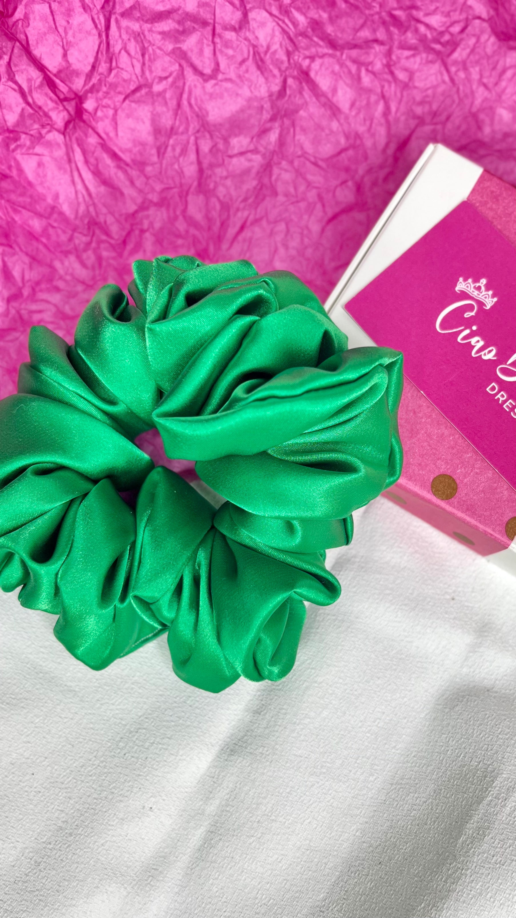 Sage + Stone Handmade Scrunchies - Christmas Lush | Sage + Stone | Hand made in Bunbury WA by Sage + Stone, these beautiful pieces will brighten up your outfit - wear them year round or during our favourite time of year with your Ch