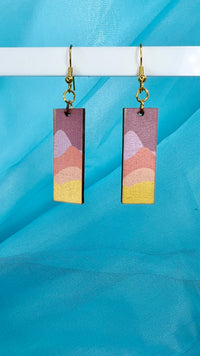 These beautiful pieces have been handmade in North Vietnam, with proceeds going towards educating children at Phu Ninh Children’s Home
Please take care when wearing  - Wooden Earrings - Handmade