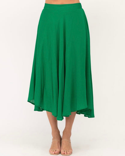 Fever Night Skirt - Emerald - Ciao Bella Dresses