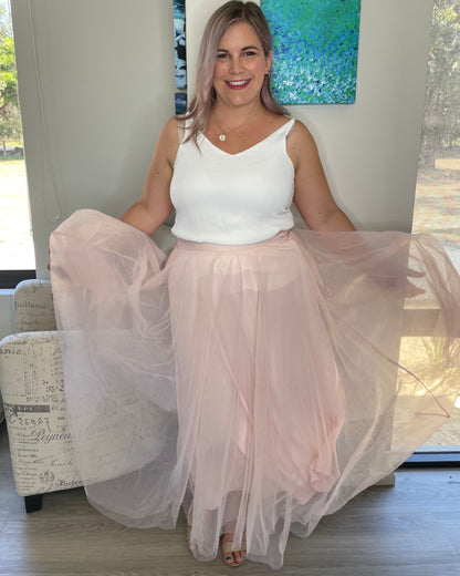 Peaches Fairy Skirt - Baby Pink - Ciao Bella Dresses