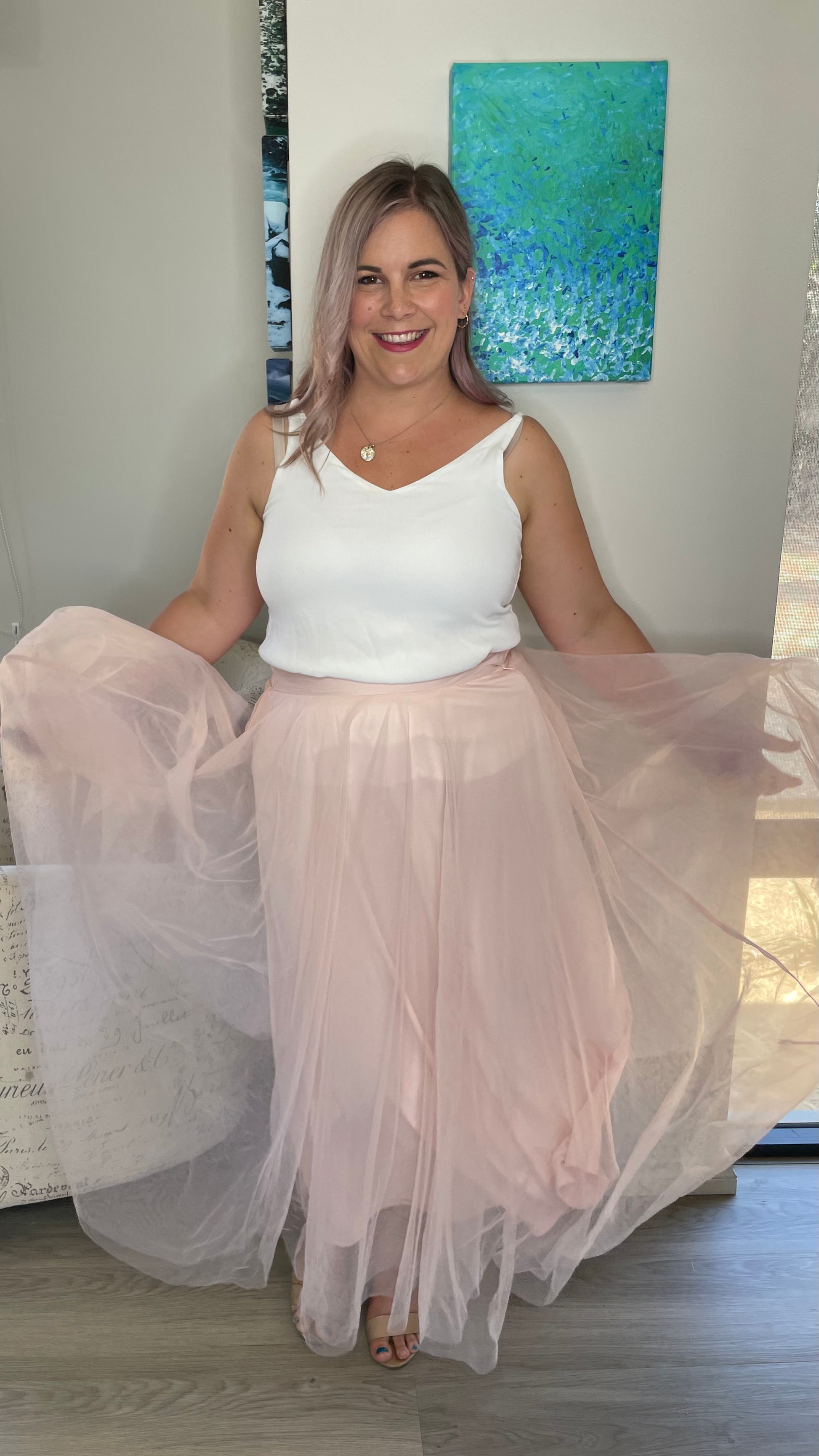 Peaches Fairy Skirt - Baby Pink - Ciao Bella Dresses
