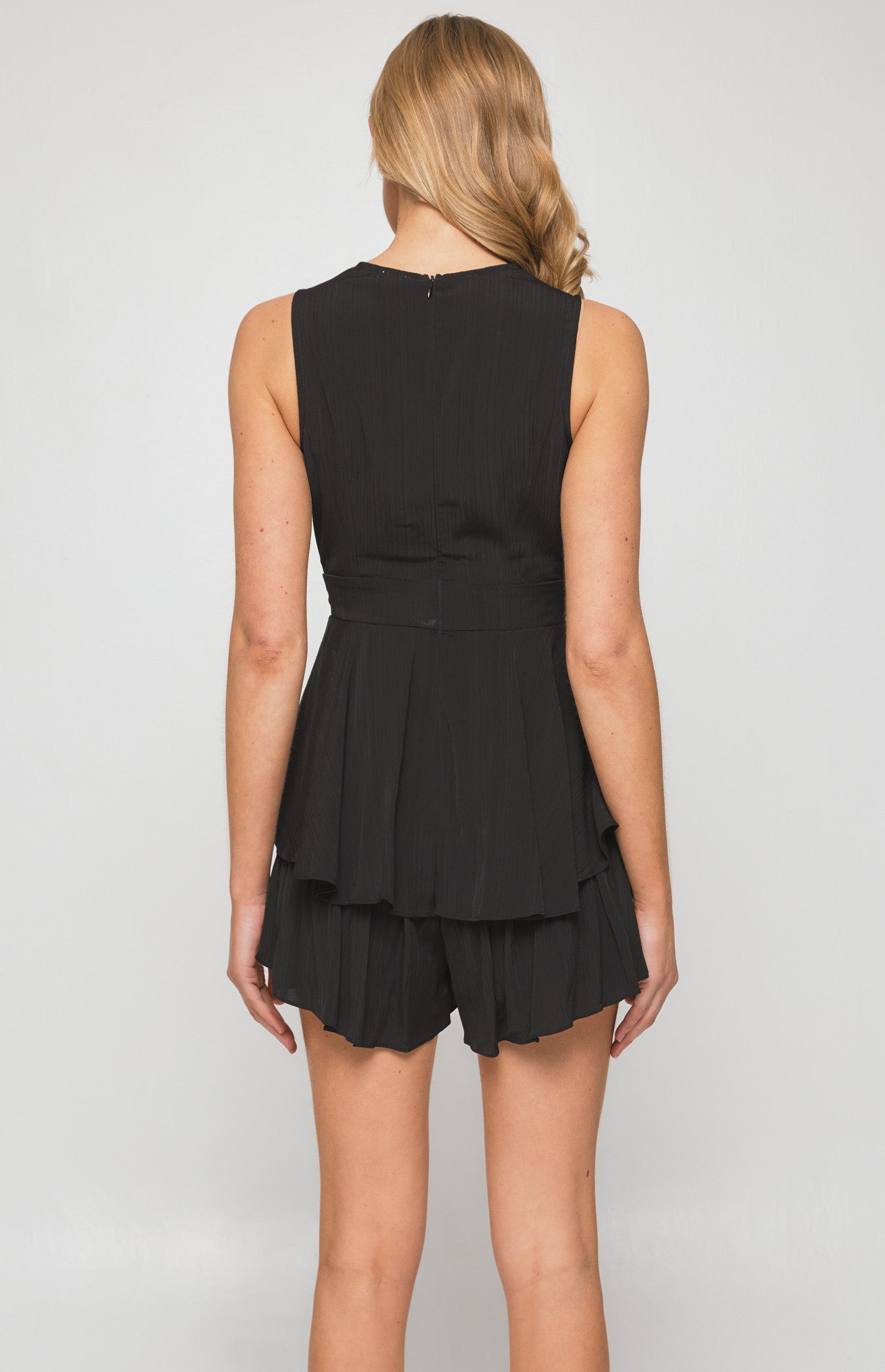 Tilly Playsuit - Black - Ciao Bella Dresses