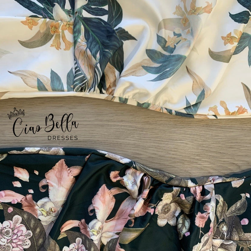 Aria Dress - White Lily - Ciao Bella Dresses