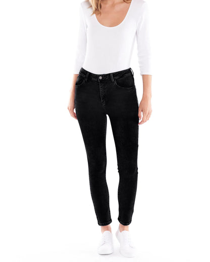 Larsa Slim Fit Jeans - Black - Ciao Bella Dresses