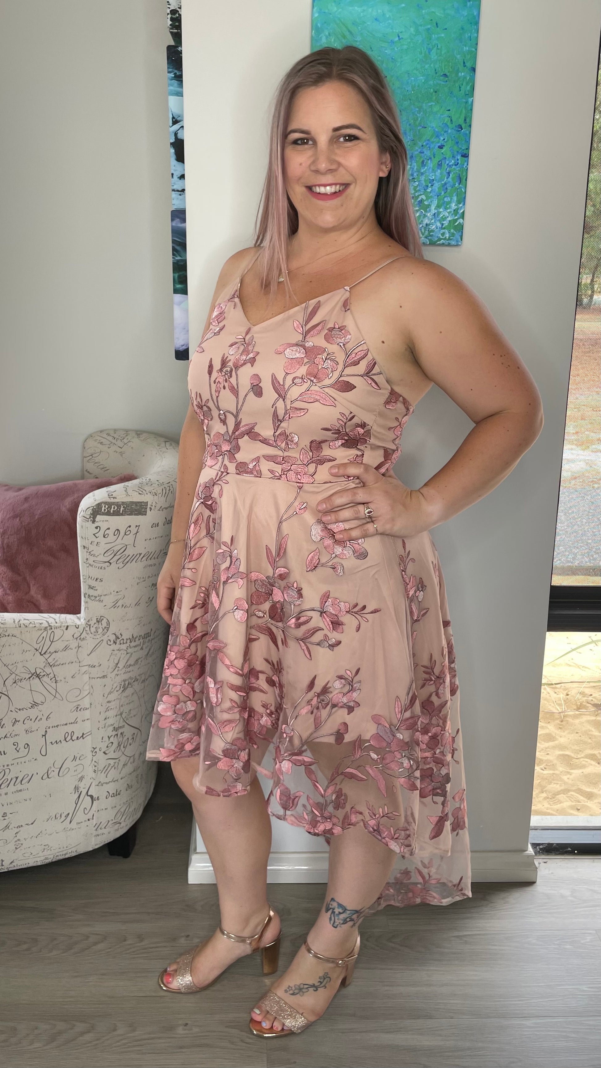 Saskia High-Low Dress Twosisters The Label Ciao Bella Dresses