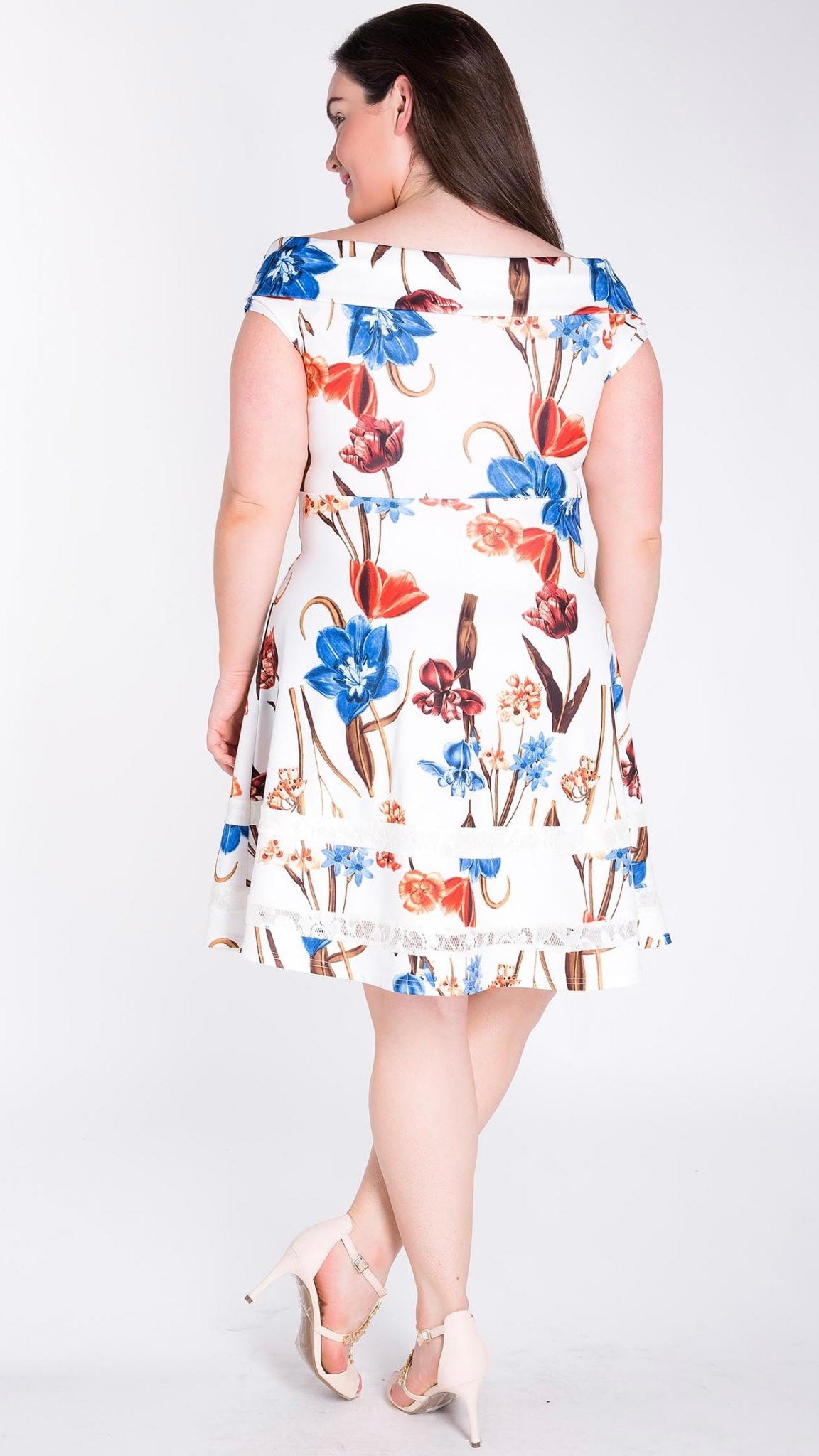 Rayna Floral Fit & Flare Dress - Ciao Bella Dresses