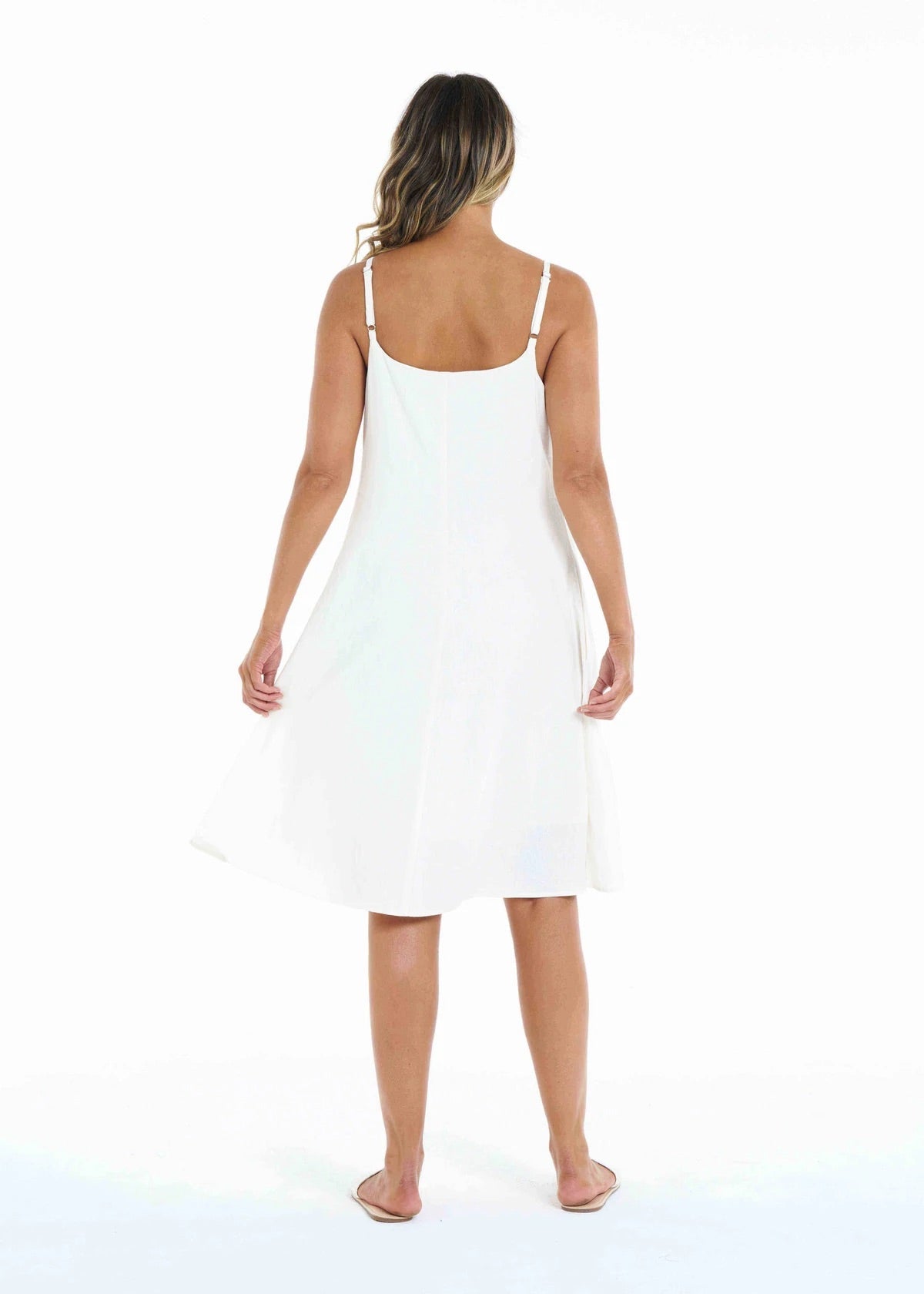 Kelsey Dress - White - Ciao Bella Dresses