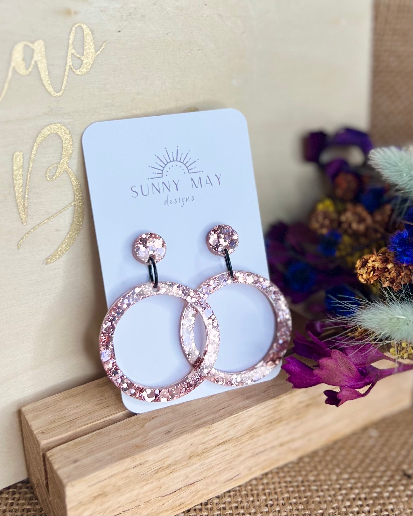 Buy rose gold online earrings